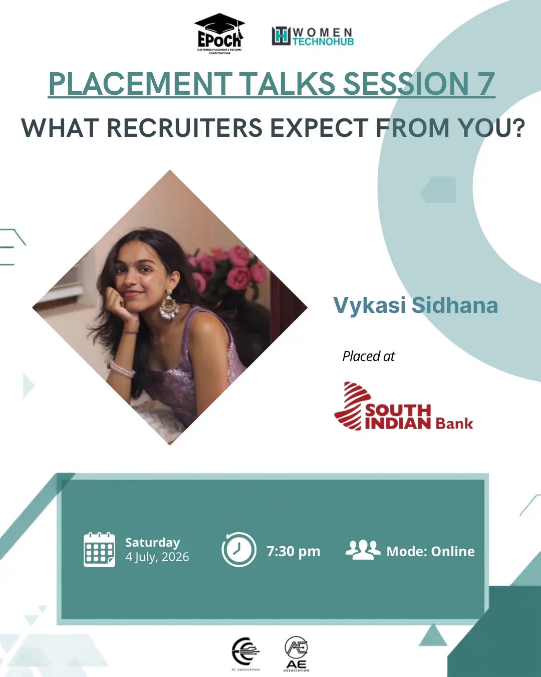 Placement Talk Session 7